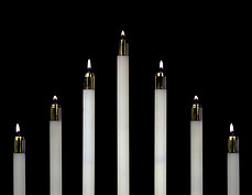 Tenebrae Candles
